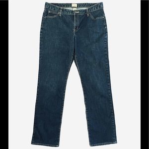 Gap 1969 Curvy Straight Medium Wash Jeans Long Inseam